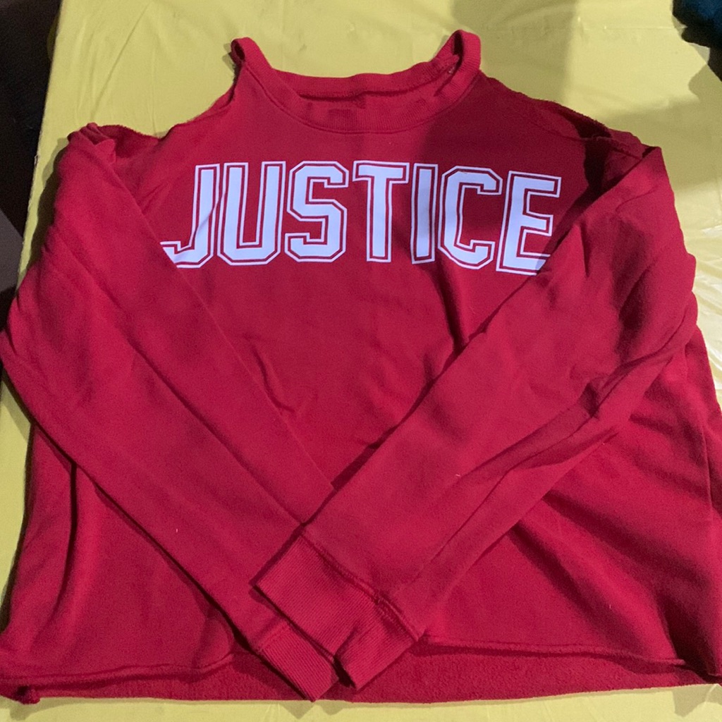 Red Justice Brand Sweatshirt